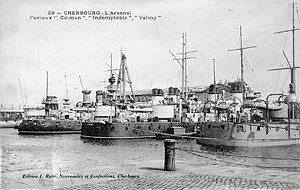 1st class coast defense ironclads at Cherbourg