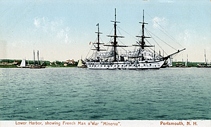 Covered battery corvette Minerve