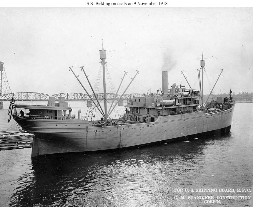 S.S. Belding (Design 1001-TS)
