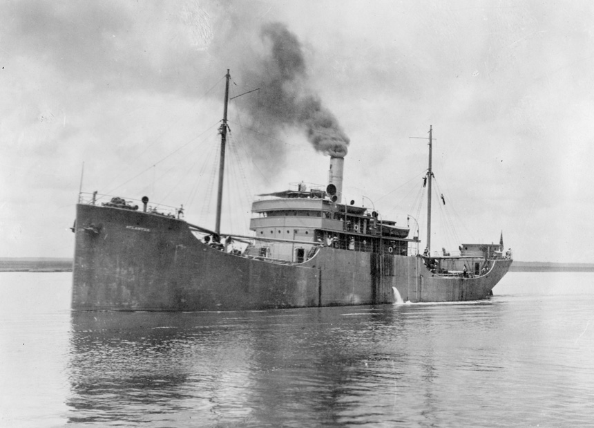 S.S. Atlantus (Design 1040) concrete freighter