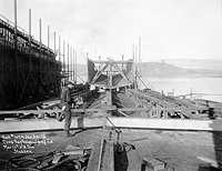 S.S. Mesa (Design 1003) under construction