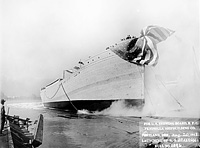 S.S. Braxton (Design 1004) launching