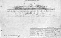 Photo # S-584-114: Preliminary Design Plan for a Battleship, 18 January 1917