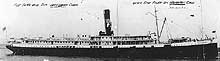 Photo # NH 42456: SS Jefferson, sister ship of SS Hamilton, which served as USS Saranac in 1918-1919