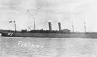 Photo # NH 83123:  USS Finland in port, probably in 1919