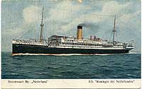 Photo # NH 105623-KN: Dutch passenger liner Koningin der Nederlanden, which was USS Koningin der Nederlanden in 1918-1919