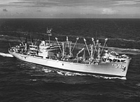 USS Vega (AF 59) on 20 July 1962