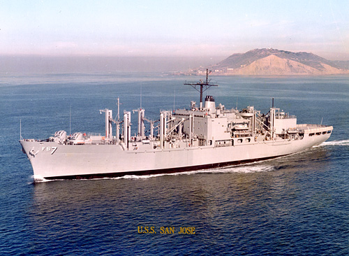 USS San Jose (AFS 7).
