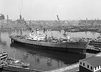 SS Garden Mariner in early 1956