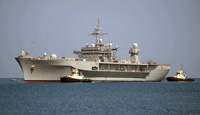 USS Mount Whitney (LCC 20) on 24 April 2022