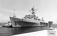 USS Coronado (AGF 11) at San Diego