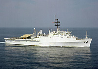 USS La Salle (AGF 3) on 16 November 1990