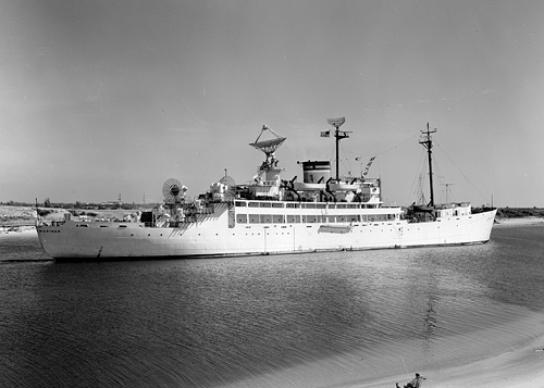 USNS American Mariner (T-AGM 12) ca. 1965.