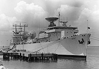USNS Mercury (T-AGM 21) circa 1967-68