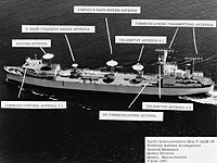 USNS Redstone (T-AGM 20) on 4 June 1967