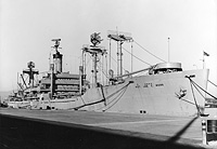 USNS Pvt Joe E Mann (T-AK 253) circa June 1960