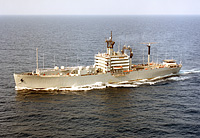 USNS Range Sentinel (T-AGM 22) on 26 July 1989