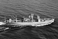 USNS Range Tracker (T-AGM 1) on 1 November 1961