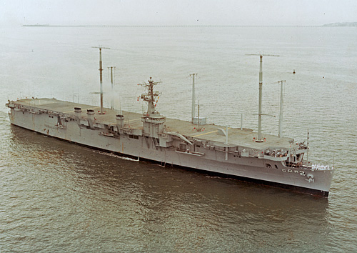 USS Arlington (AGMR 2) on 15 August 1966.