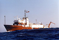 R/V Gyre (AGOR 21) circa 1980