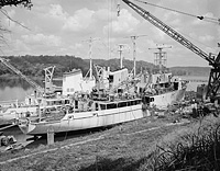USNS Lynch (T-AGOR 7) fitting out