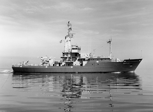 R/V Melville (AGOR 14) on 9 July 1969.
