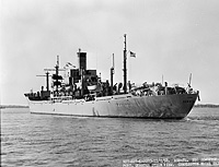 USS Bowditch (T-AGS 21) on 7 November 1958