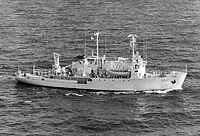 USNS Kellar (T-AGS 25) on 14 January 1969
