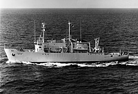 USNS Kellar (T-AGS 25) on 14 January 1969v