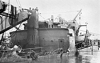 USNS Kellar (T-AGS 25) under salvage