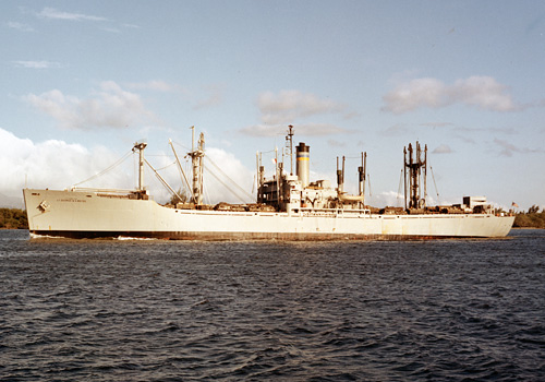 USNS Lt George W G Boyce (T-AK 251) on 24 January 1966.