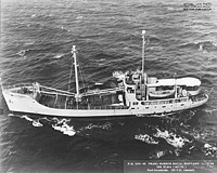 USS Elba (AKL 3) on 12 November 1948