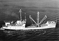 USS Estero (AKL 5) on 31 March 1958