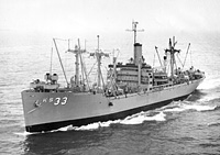 USS Antares (AKS 33) circa 1962