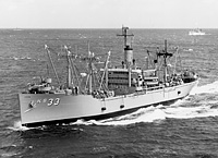 USS Antares (AKS 33) on 26 March 1964