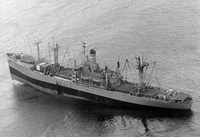 USNS Jack J Pendleton (T-AK 276) on 25 September 1973