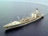 USNS Walter S Diehl (T-AO 193) on 26 July 1988