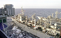USS Detroit (AOE 4) on 5 March 1999