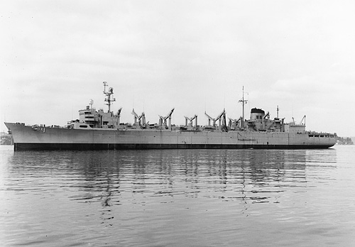 USS Sacramento (AOE 1) on 18 May 1964.