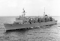 USS Sacramento (AOE 1) on 15 March 1978