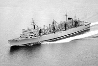 USS Seattle (AOE 3) circa the early 1970s