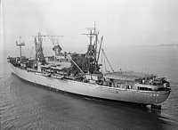 USS Francis Marion (APA 249) in 1961