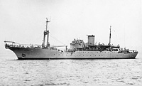 USNS Albert J Myer (T-ARC 6) circa the late 1960s