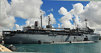 USS Frank Cable (AS 40) on 30 December 2010