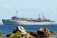 USS Frank Cable (AS 40) on 2 March 2011