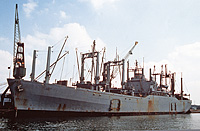 USNS Comet (T-AKR 7) on 24 August 1990